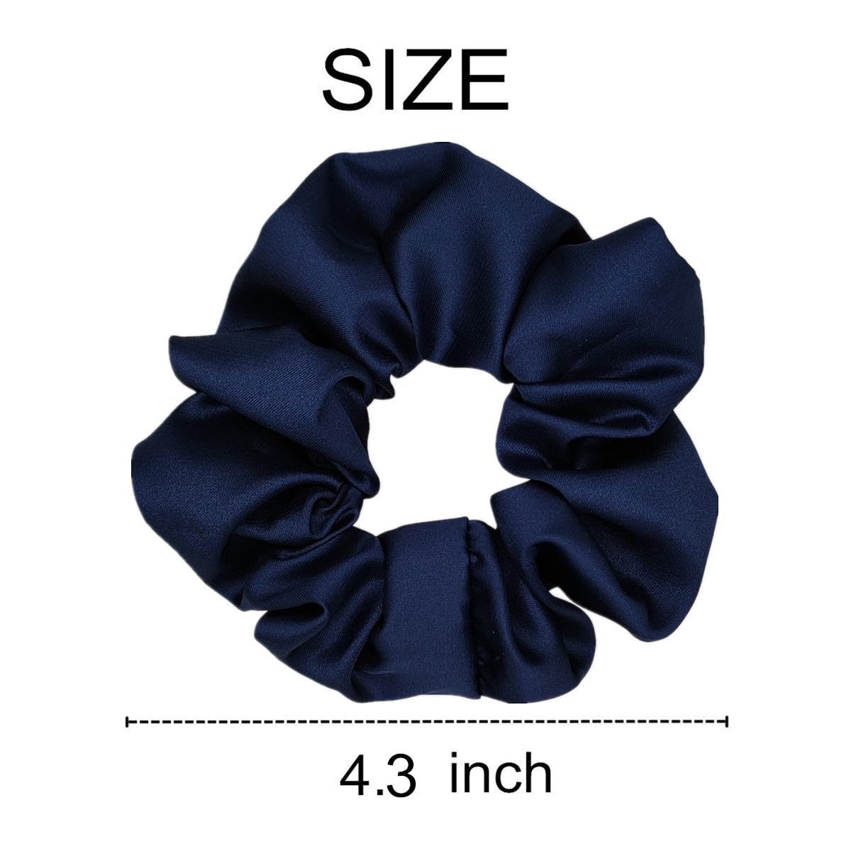 Handgenähte Scrunchies Im Maritimen Set Blau Weiß