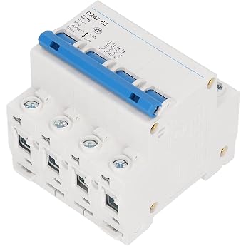 circuit breaker 4p low voltage ac 16a 400v 50hz 4-pin miniature circuit breaker din rail mounting mounting dz47 63 c16