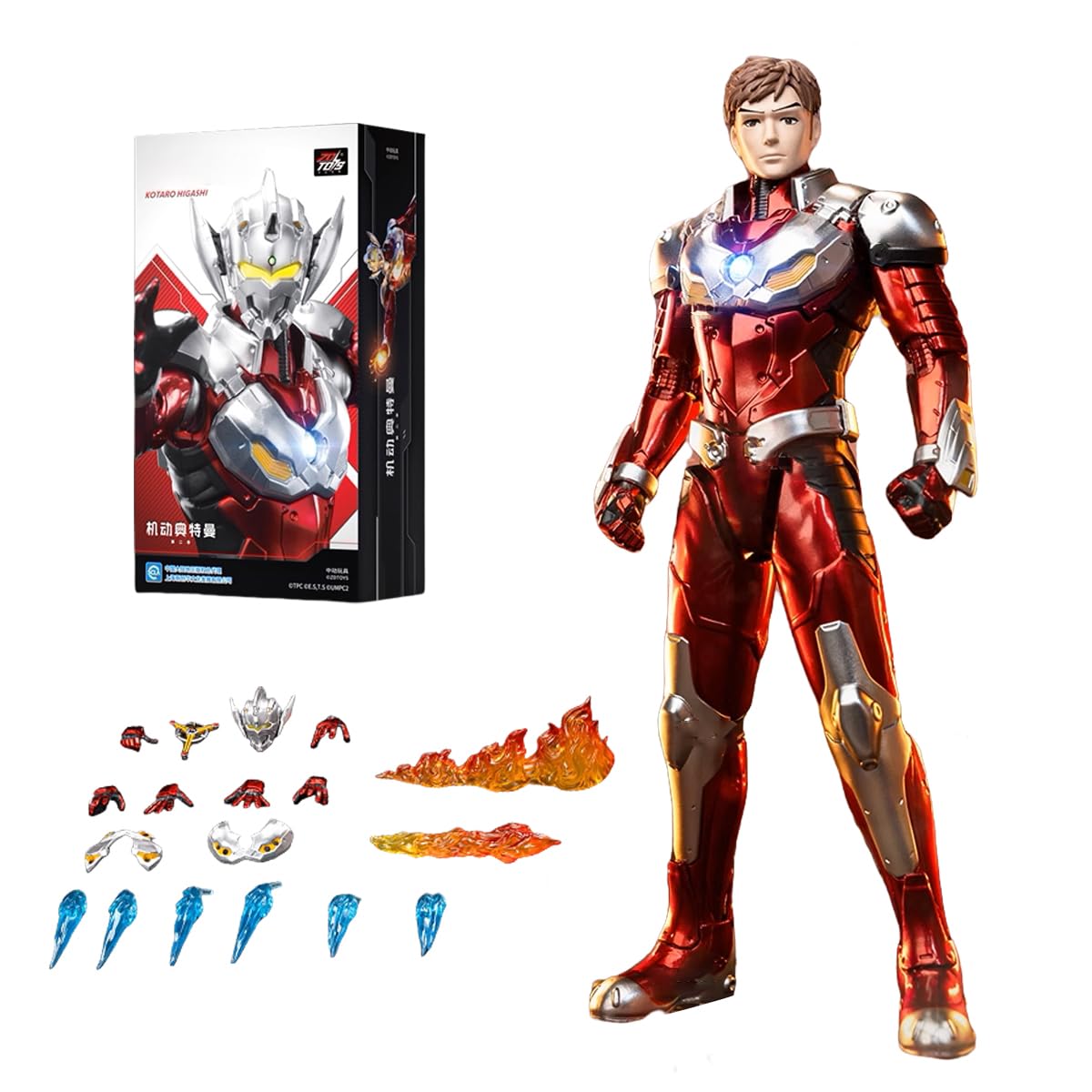 HiPlay ZD Toys 1/10 Ultraman Taro UA-A05 Figurines d'action
