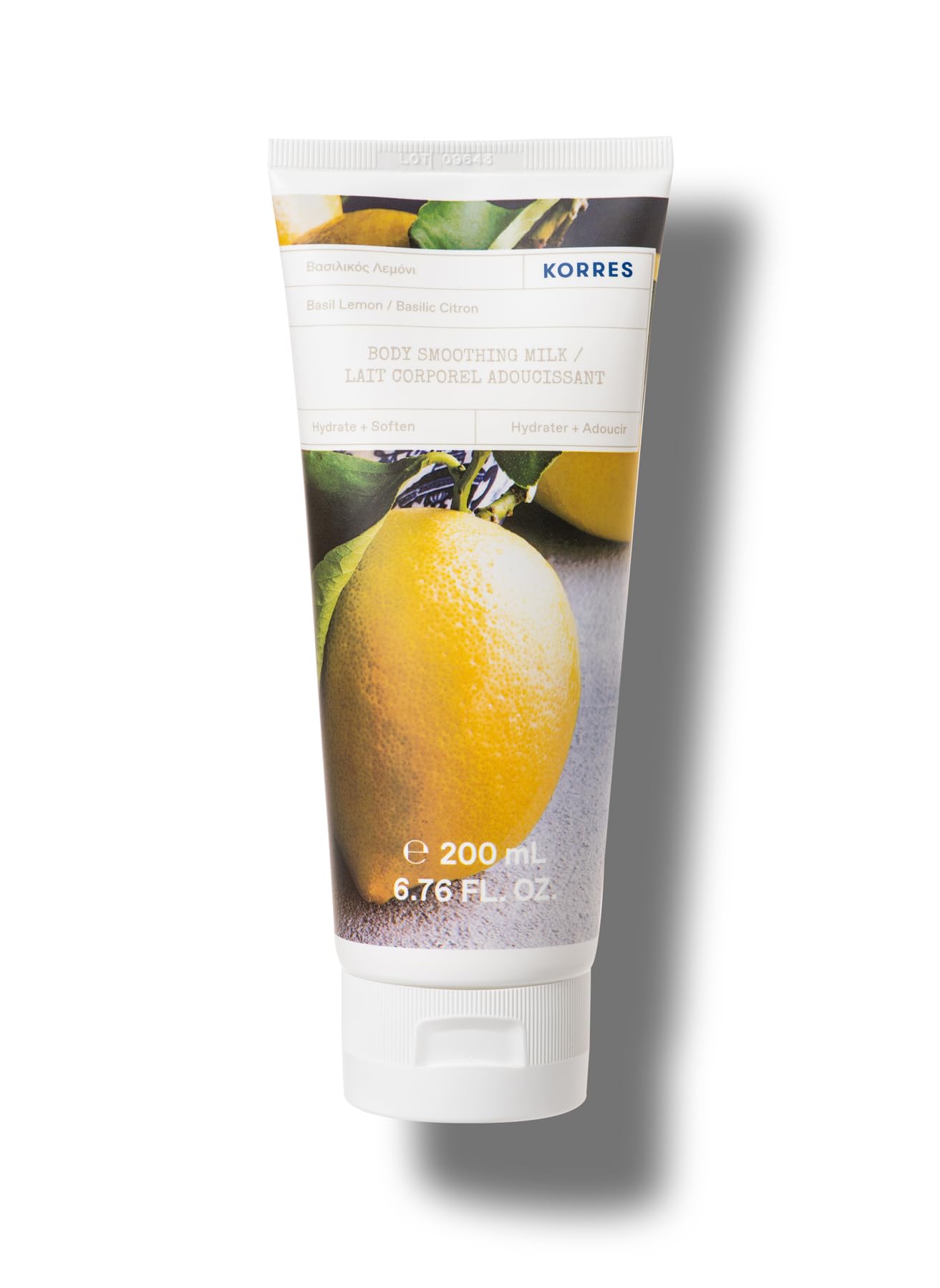 Korres Basil Lemon Body Smoothing Milk