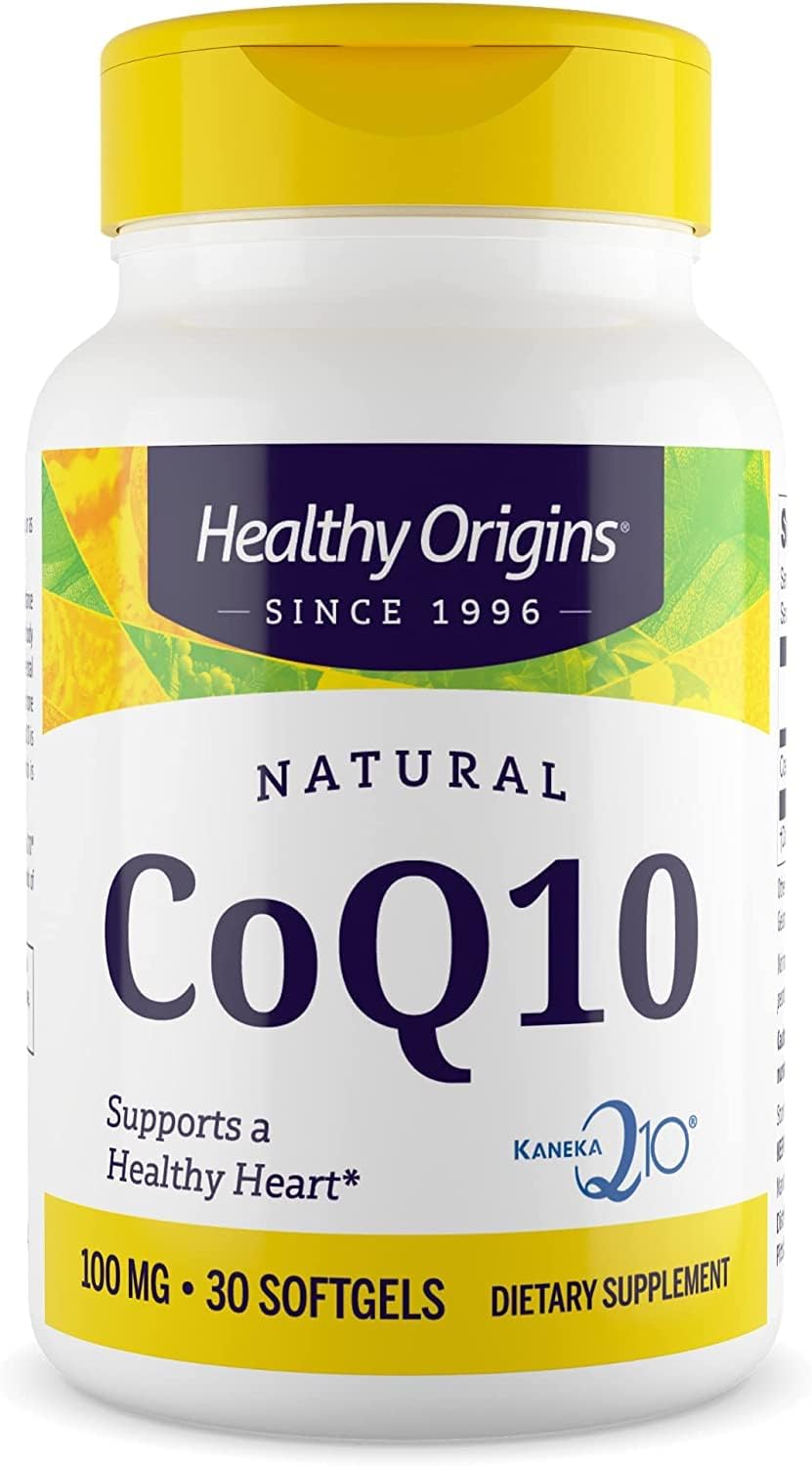 Coq10 100 Mg Kaneka Q10 30 Softgels