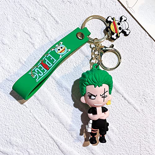 One Piece Anime Kawaii Keychain - Nami, Tony Brook Chopper Anime Figure Key Ring For One Piece Fans Jewelry Gifts (Keychain-10) #TOP3