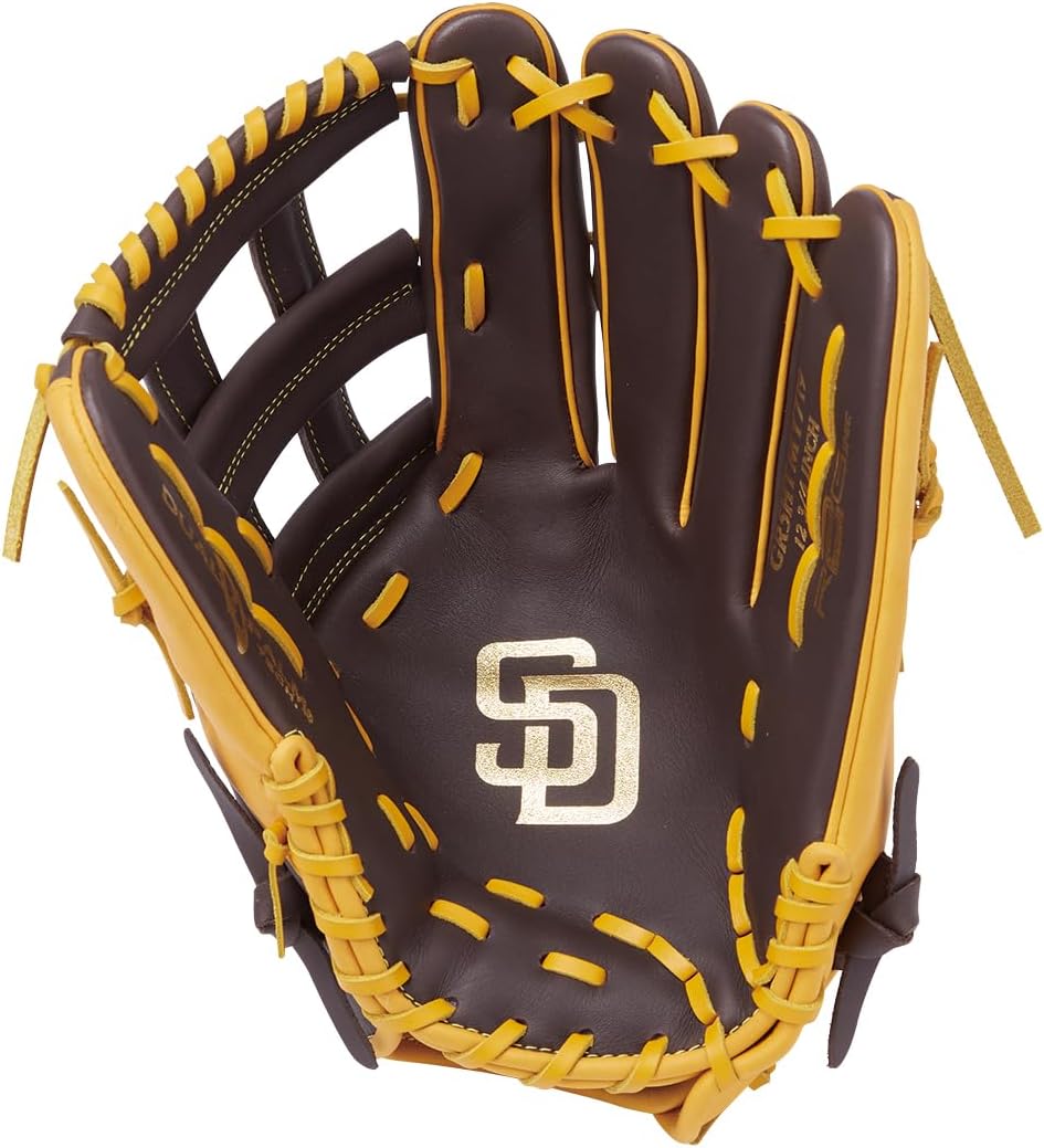 Rawlings Baseball Glove Soft Adult Hyper TECH MLB Team GR5HTMY719 Padres [Outfielder] Size 12.75 *Right Throw (Left Handed)