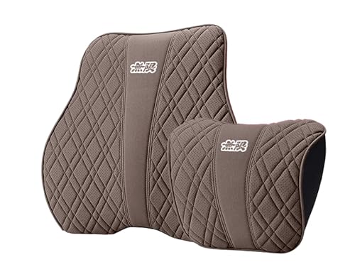【新登場 無限 ヘッドレスト&腰クッションセット】無限 車用ネックパッド 背もたれクッション NBOX CRV XRV HRV URV CRZ アコード オデッセイ シビック フィット ロード 全シリーズ対応 ランバーサポート 頚椎サポート 長時間運転 柔