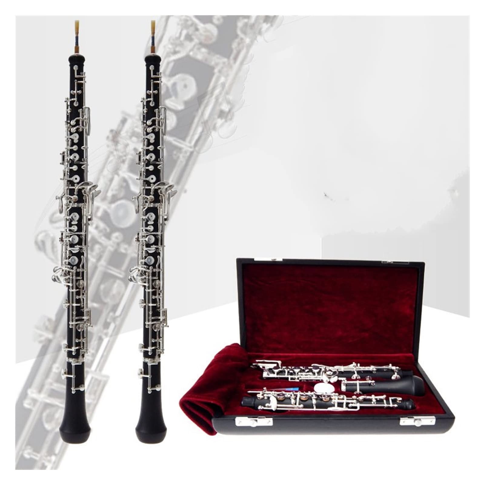 Parti oboe Strumento Placcato Argento Semi-automatico Tasto Oboe C Oboe Woodwind Strumento