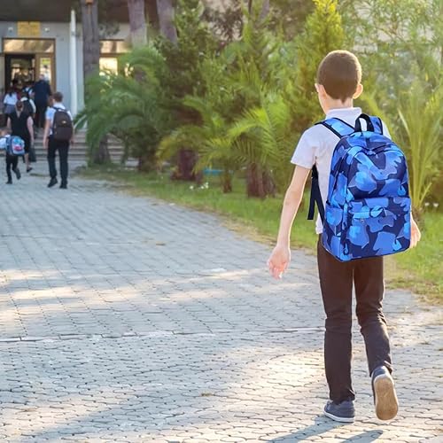 Meisohua Mochila para meninos para ensino fundamental e médio, mochilas escolares leves para meninos