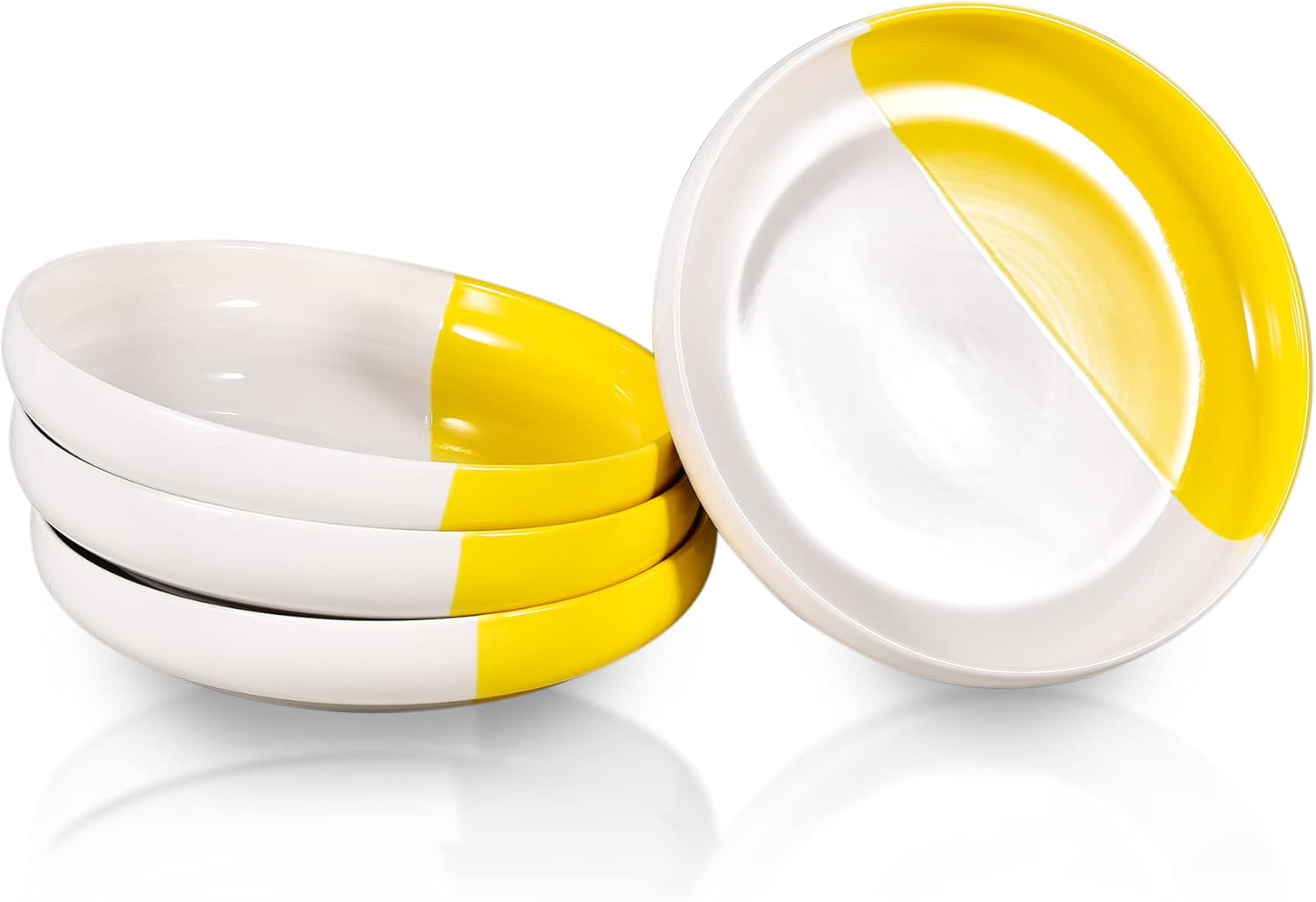 Ursword 9.25" Large Pasta Bowls, Ounces Big Salad Bowls