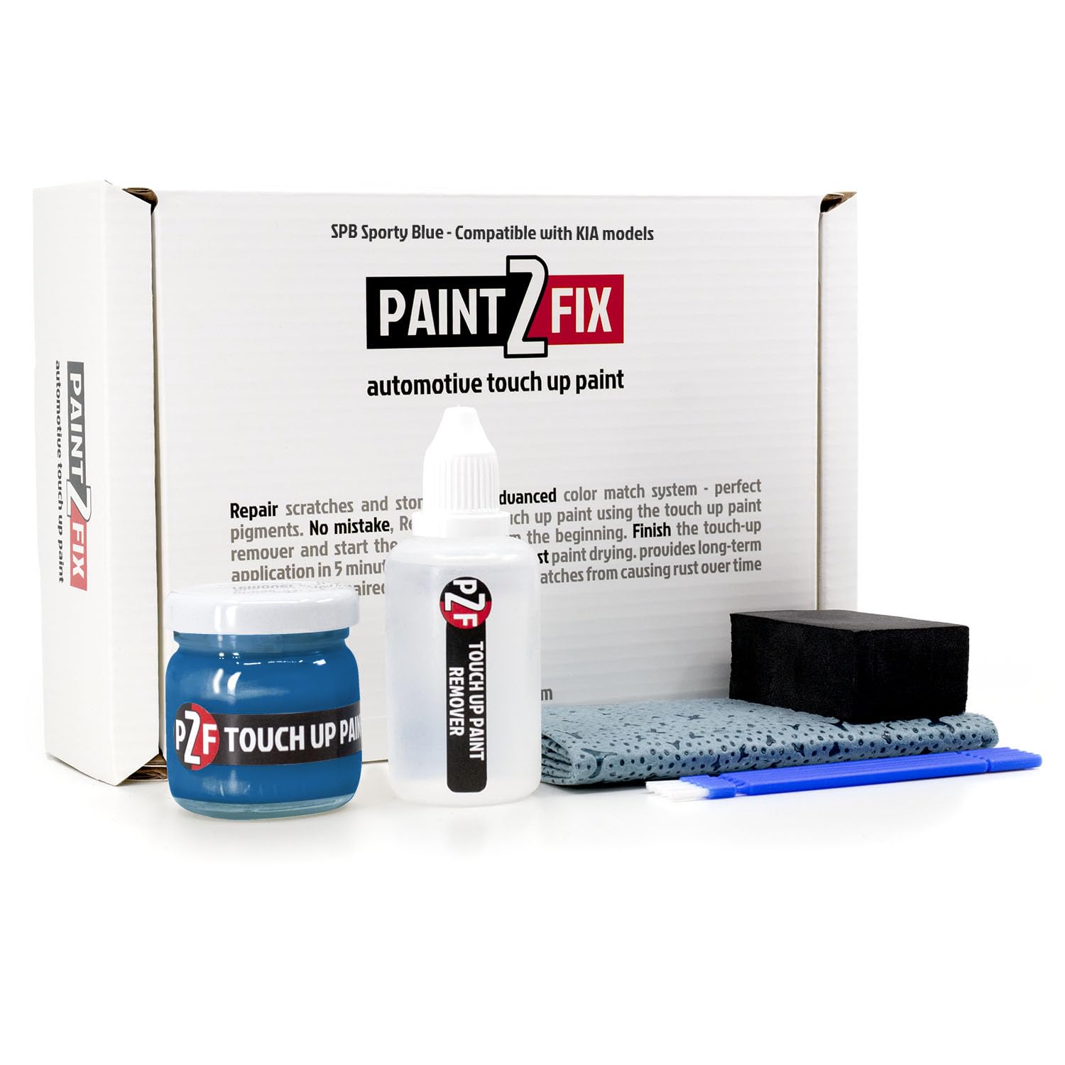 SPB Sporty Blue Touch Up Paint Kit - Scratch & Chip Repair Compatible with KIA