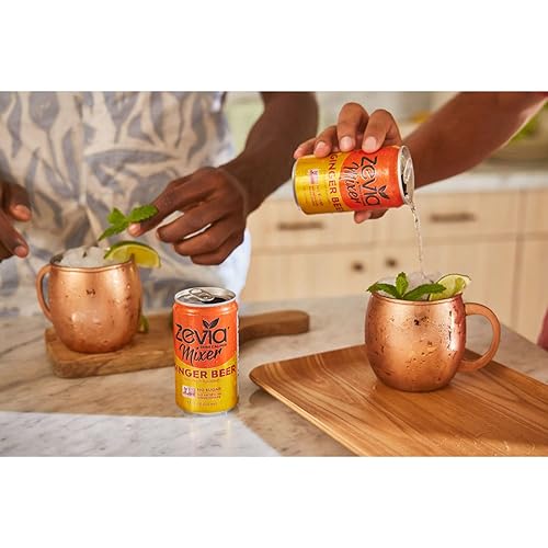 Miniatura 5 de ZEVIA MEZCLADOR GNGR CERVEZA 0CAL 6PK 45OZ