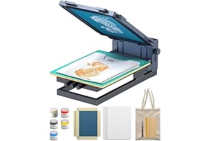 xTool Screen Printer for Laser Engraving Projects, Bringing Color with Pre-Coated Screens...