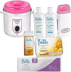 Kit Depilação Completo Cera Quente Rolon E Termocera 400g