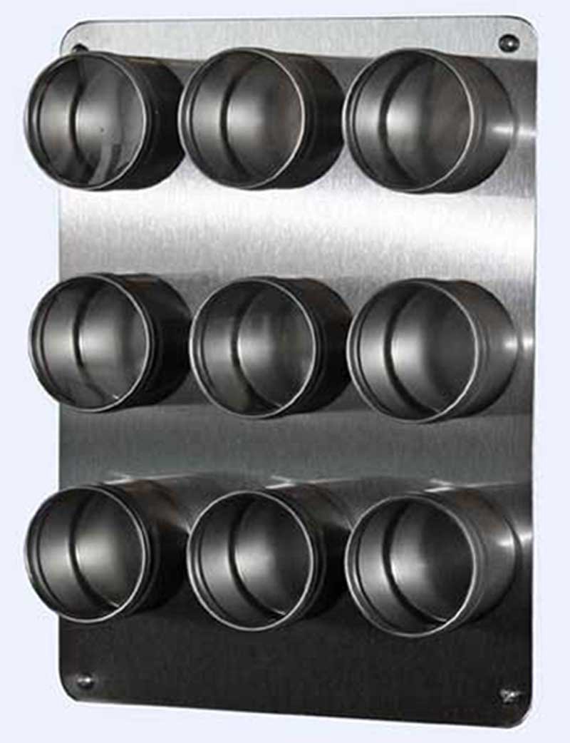 RiversEdge Products Stainless Steel Spice Tin Base, 13