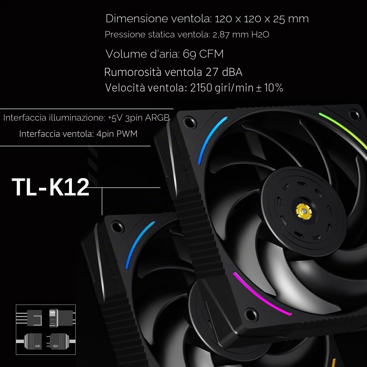 TR-Thermalright Phantom Spirit 120 Digital EVO Dissipatore per CPU, Doppia Torre con 7 Heatpipe, Doppie Ventole PWM - 2150RPM, Copertura Superiore con Schermo Digitale, per AM5/AM4, Intel LGA1851/1700