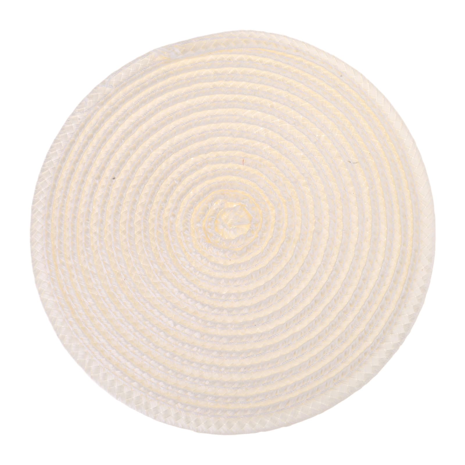 Nucelit Straw Fascinators Hat Base Colrful Pillbox Percher Headwear Elegant Fascinator Base Pillbox Cocktail Headpieces