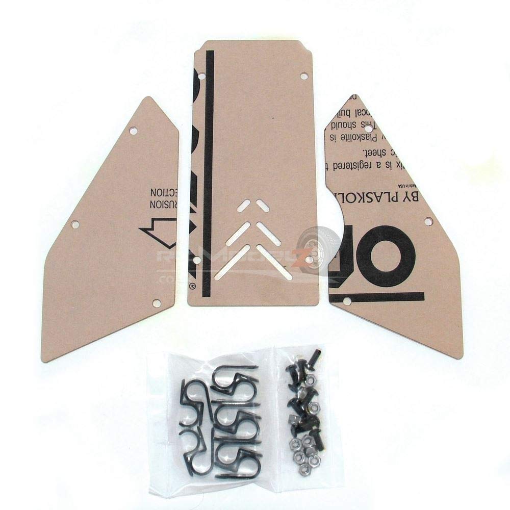 Fullforce RC Front/Side Window Set for HPI Baja 5B - Clear