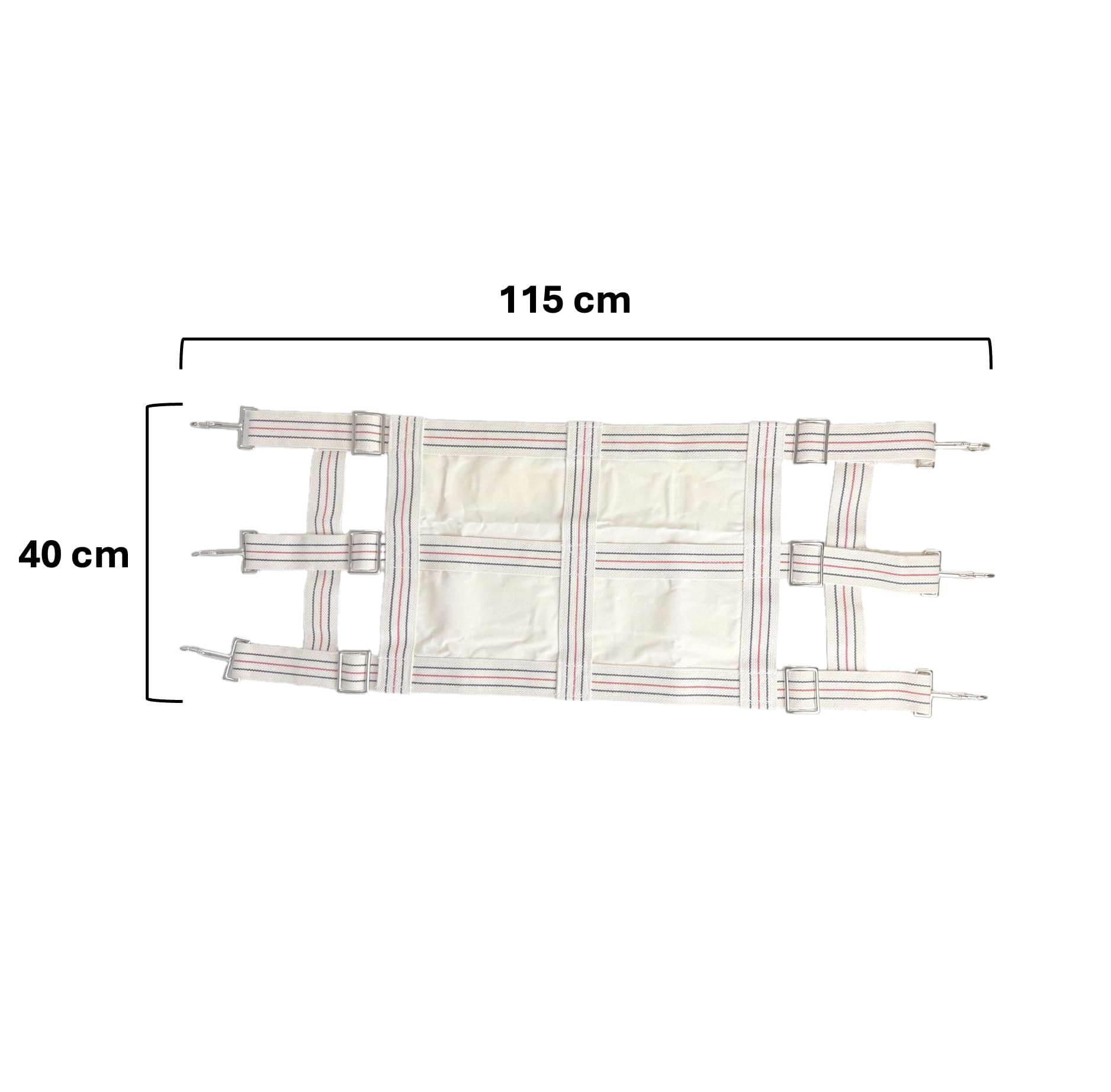 JA6011 Boxensperre Boxenvorhang für Pferde Stabiler Stable Guard und Boxentürverschluss zur Belüftung im Sommer Hochwertige Schutzvorrichtung für Turnier und Stall (Beige)