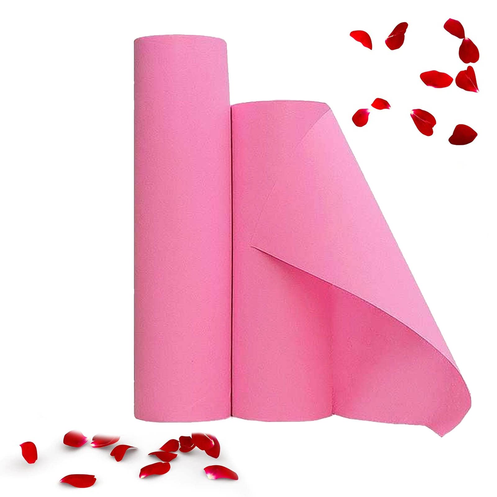 Pink Wedding Ceremony Aisle Runner 10m 30m Floor Rug Runway Carpet Party Accessories for Prom Birthday Events Bridal Shower Walkway Runner