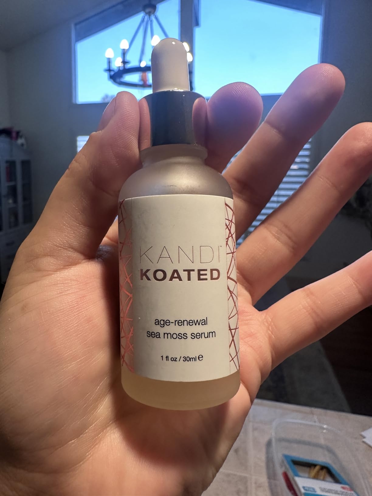 Kandi Koated Age-Renewal Sea Moss Serum by Kandi Burruss – Hydrating Face Serum with Aloe, Hyaluronic Acid & Antioxidants – Vegan, Firming Skincare for Glowing Skin, 1 fl oz