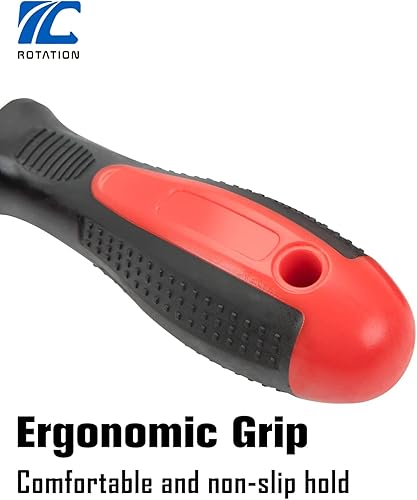 Miniatura 5 de ROTATION Juego de ganchos y púas de precisión extralargos, juego de 6 piezas, eje de acero al cromo vanadio, para quitar mangueras y juntas,