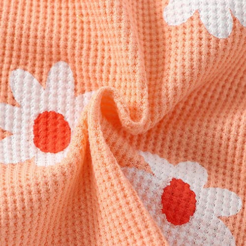 Camiseta infantil sem mangas com estampa floral e shorts 2 peças conjunto e roupas para bebês recém-