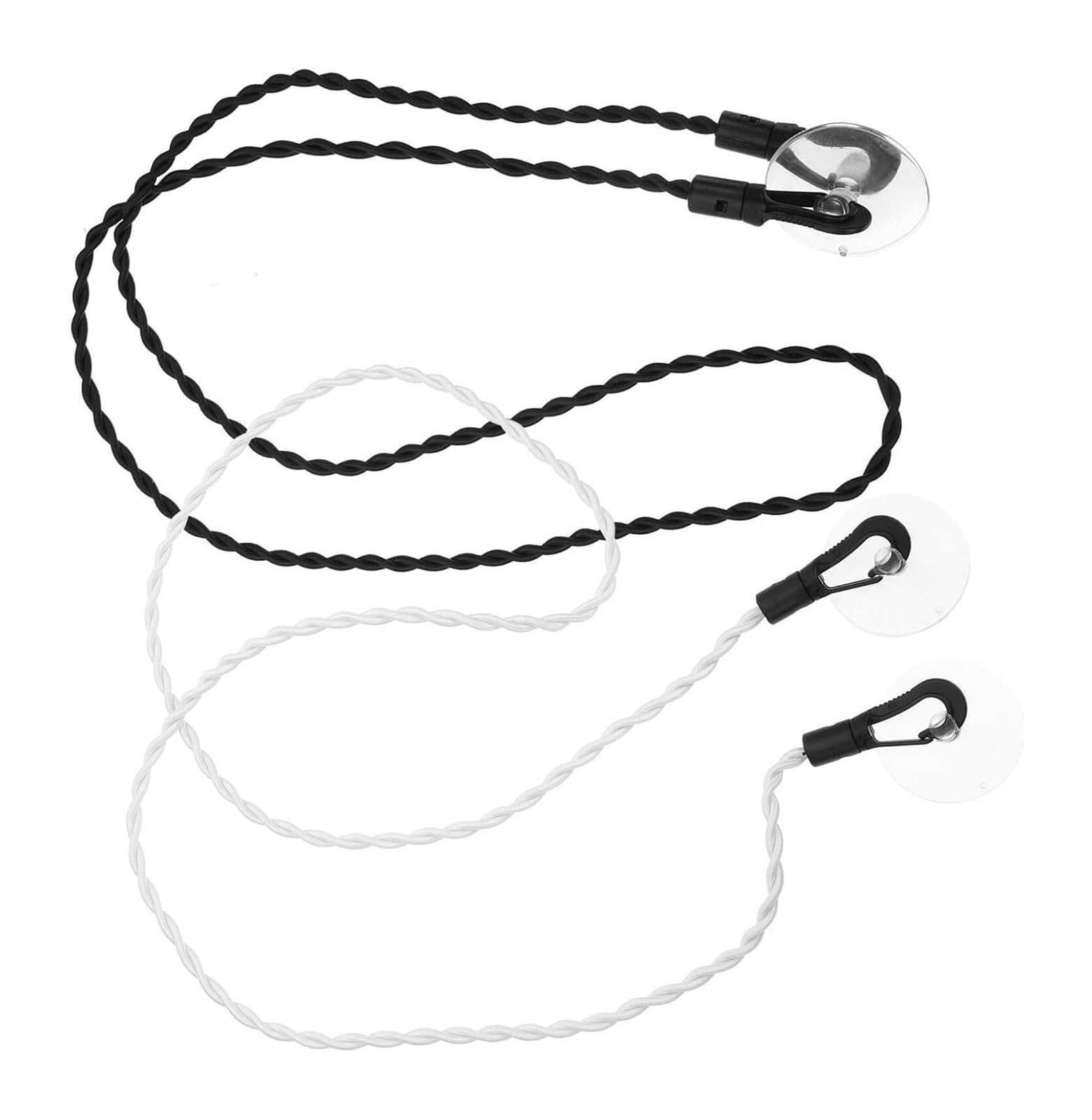 TVANTRUXIS Outdoor Portable Clothesline, Braided Elastic Rubber Laundry Line 2 pcs No Drill Retractable Portable Indoor Outdoor
