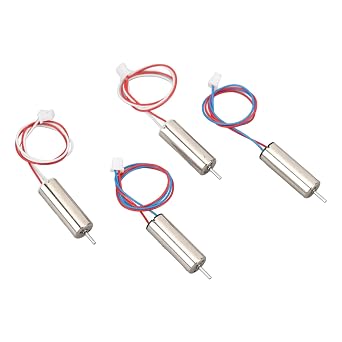 7x20mm Coreless Motor, Efficient Low Noise 4PCS Drone Motor for RC Quadcopter