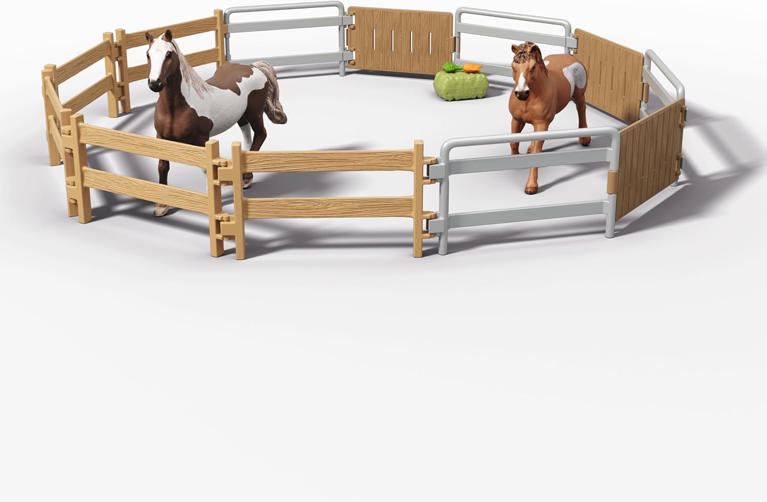schleich Horse Club | Camion Lakeside con rimorchio 42705 | dai 5 Anni | Set con camion, rimorchio, cavalli, personaggi e accessori | gioco a tema cavalli e regalo per bambini dai 5 anni | set da 11