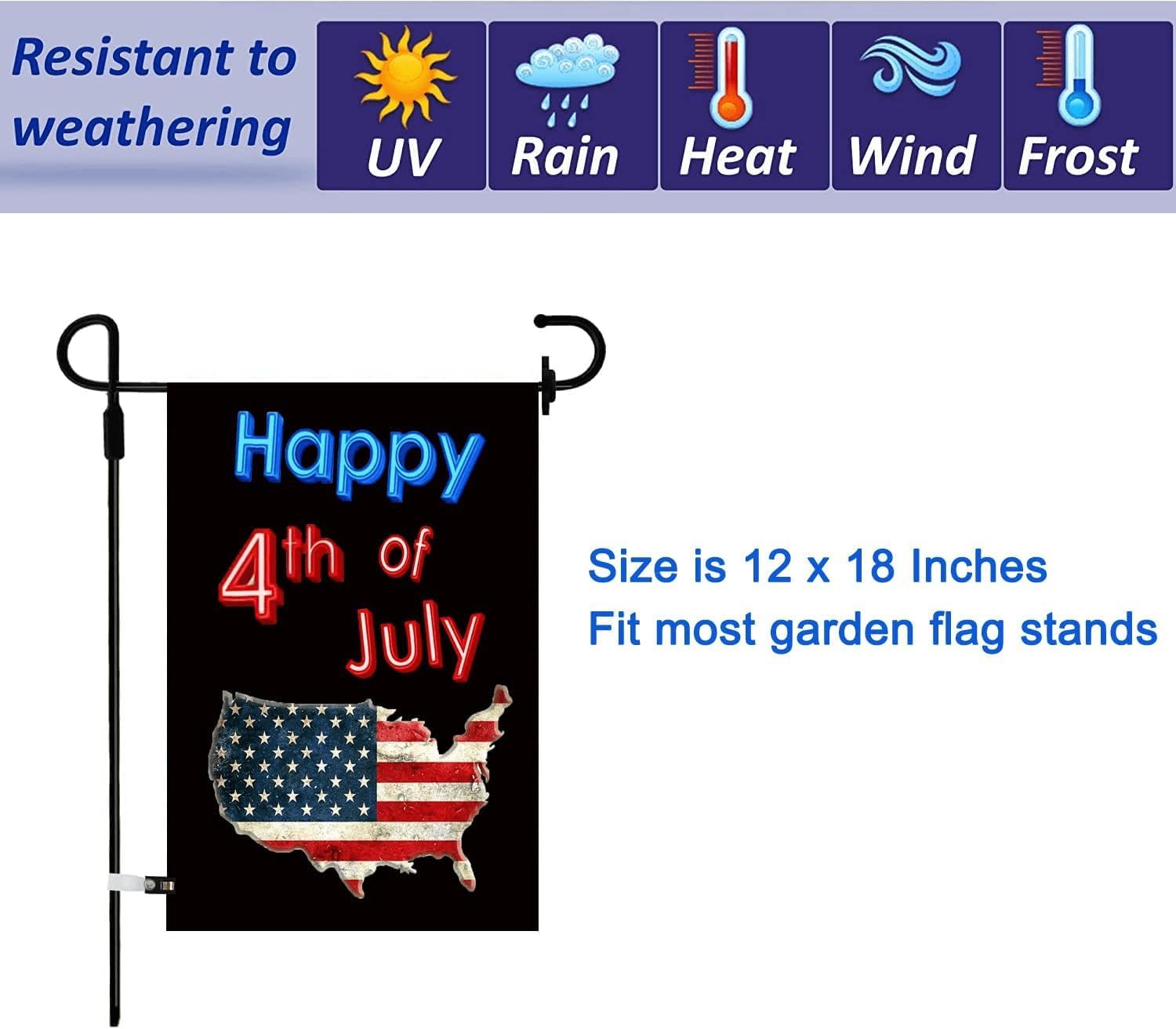 CDLong Seasonal Garden Flag Set of 12 Double Sided 12 x 18 Inch Yard Flag, Small garden flags for outside, Christmas Spring Seasonal Flag for Outdoor Holiday Decorations - Image 2