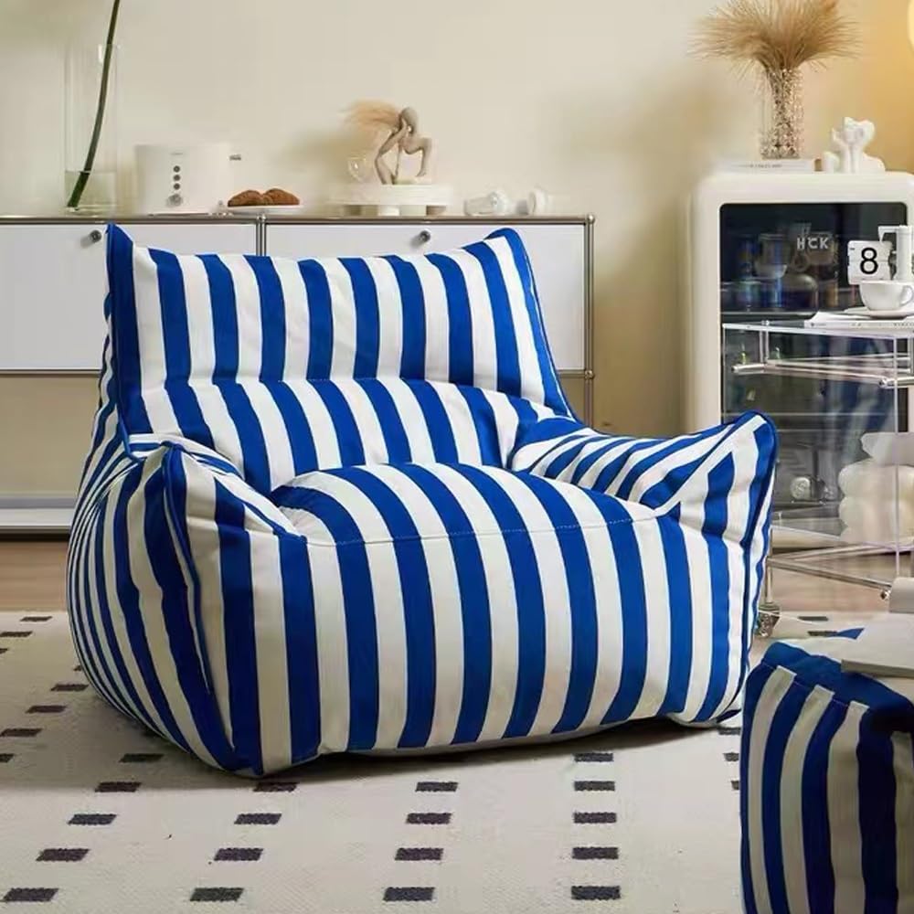 Pouf galleggiante riutilizzabile per piscina, dimensioni originali per adulti, senza imbottitura, ideale per giardino, spiaggia, campeggio, divano letto, soggiorno