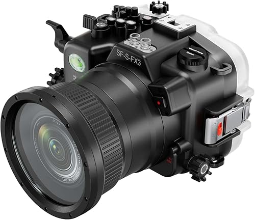Miniatura 3 de Seafrogs - Carcasa submarina para Sony Alpha FX3 I FX30 [131.2 ft/130 pies] Funda impermeable para Sony ILME-FX3 I FX30 + FE 1.102-2.756 in