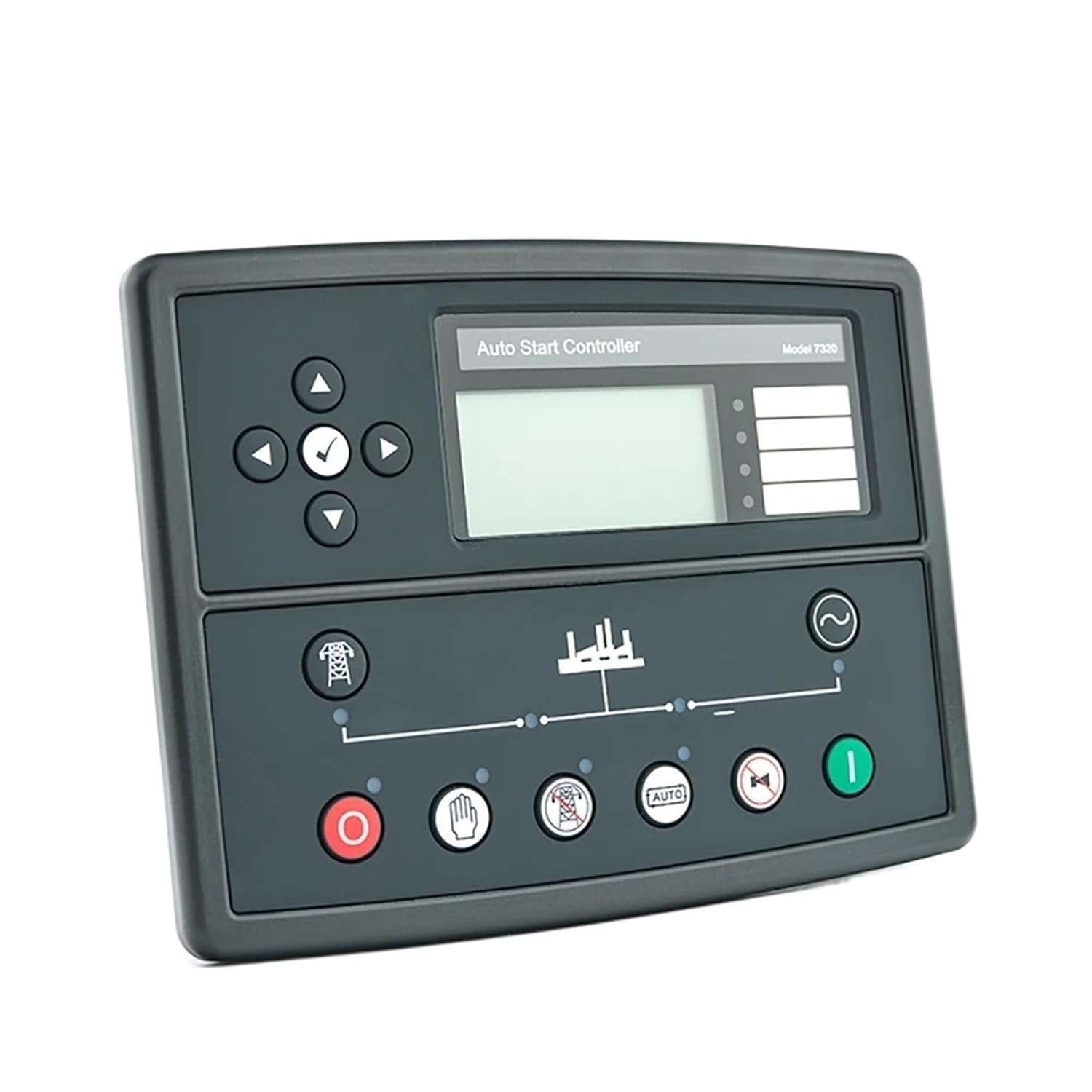 1PCS AMF Generator Controller 7320 Genset Parts Alternator Control Board Panel Display Auto Start