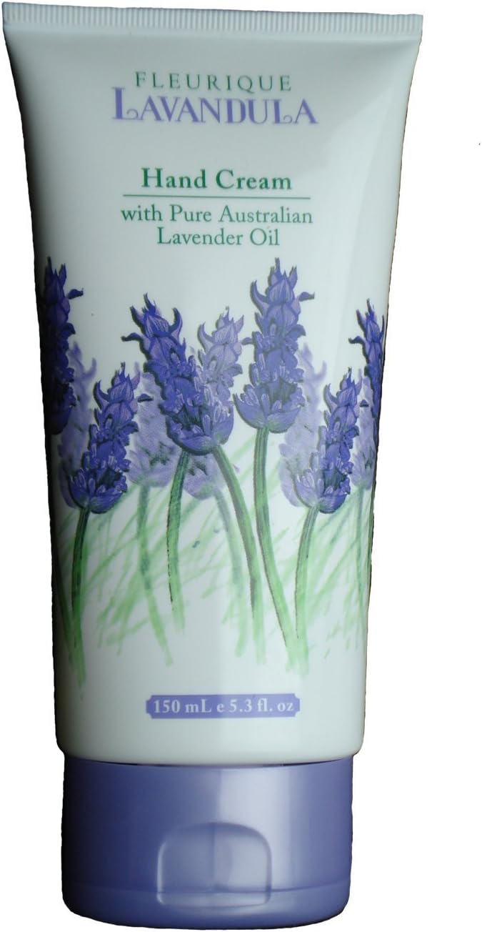 Lavender Hand Cream with Pure Australian Lavender Oil 5.3oz (150ml) Body Lotion