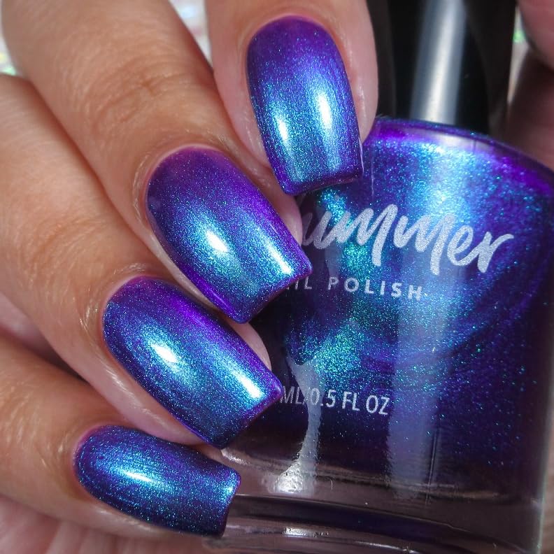 KBShimmer Bundled Up Multichrome Shimmer Nail Polish 0.5 oz Full Sized Bottle