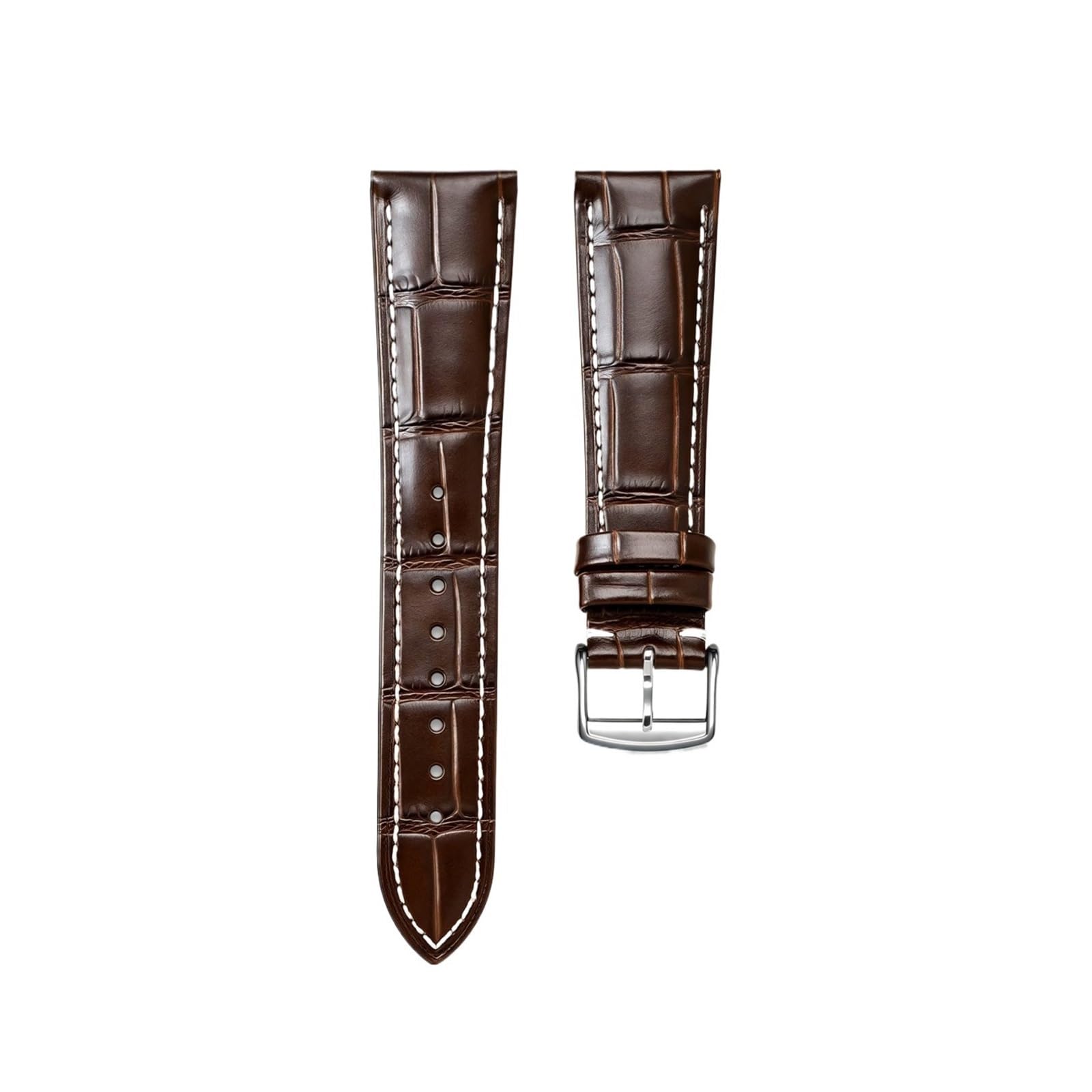 Générique NASUNJIA 13 14 15 18 19 20 21 22mm Bracelet De Montre En Cuir Véritable Remplacement