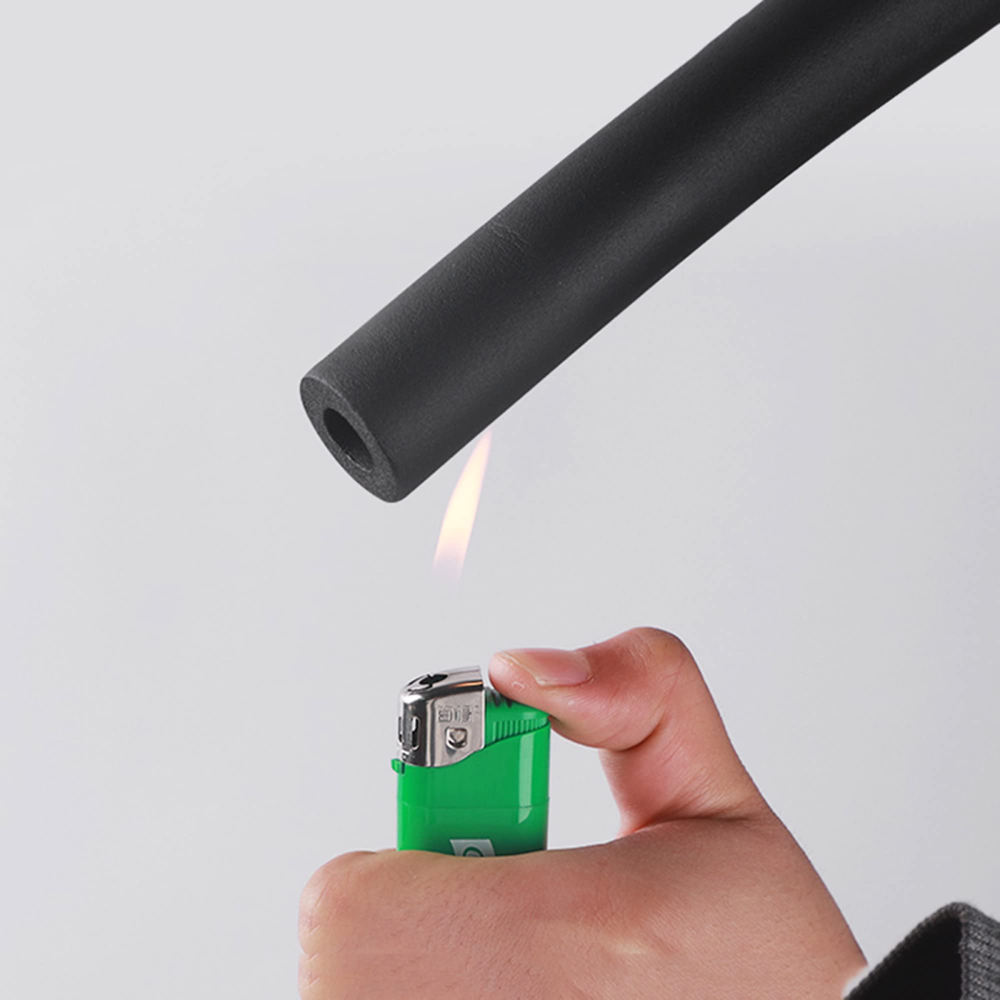 Isolierung Heizungsrohre Rohrisolierung Gummirohrisolierung, Wandstärke 20mm Witterungsbeständig Für Rohrisolierung Außen/Length 1.8m / ID 90mm