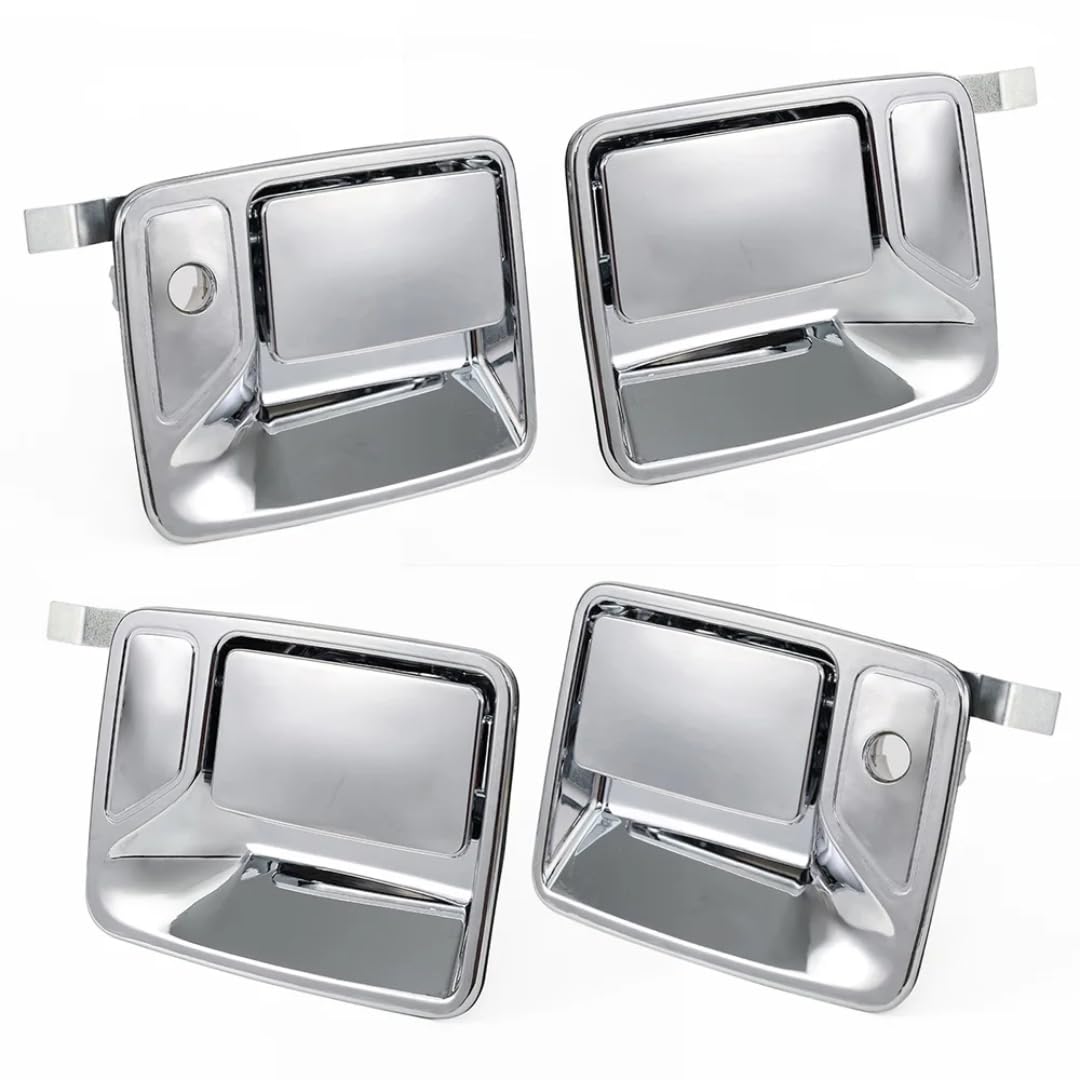 Poignée de porte extérieure pour Ford F250 F350 lot de 4 pièces réparer ouverture bloquée