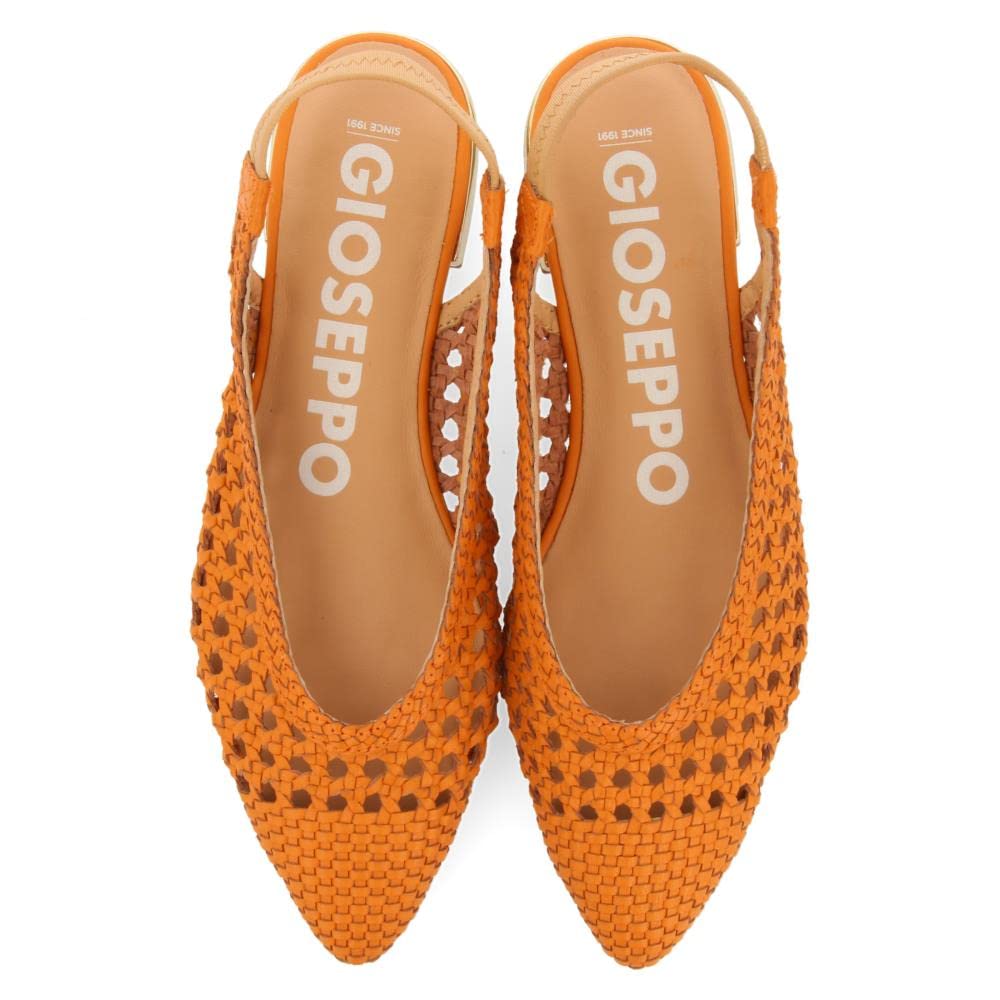 Ballerine Intrecciate in Pelle in Color Celeste da Donna ARGIRITA
