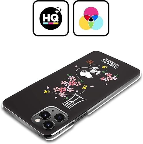 Miniatura 2 de Head Case Designs Officially Licensed Peanuts Cherry Blossoms Oriental Snoopy Hard Back Case Compatible with Apple iPhone 15 Plus