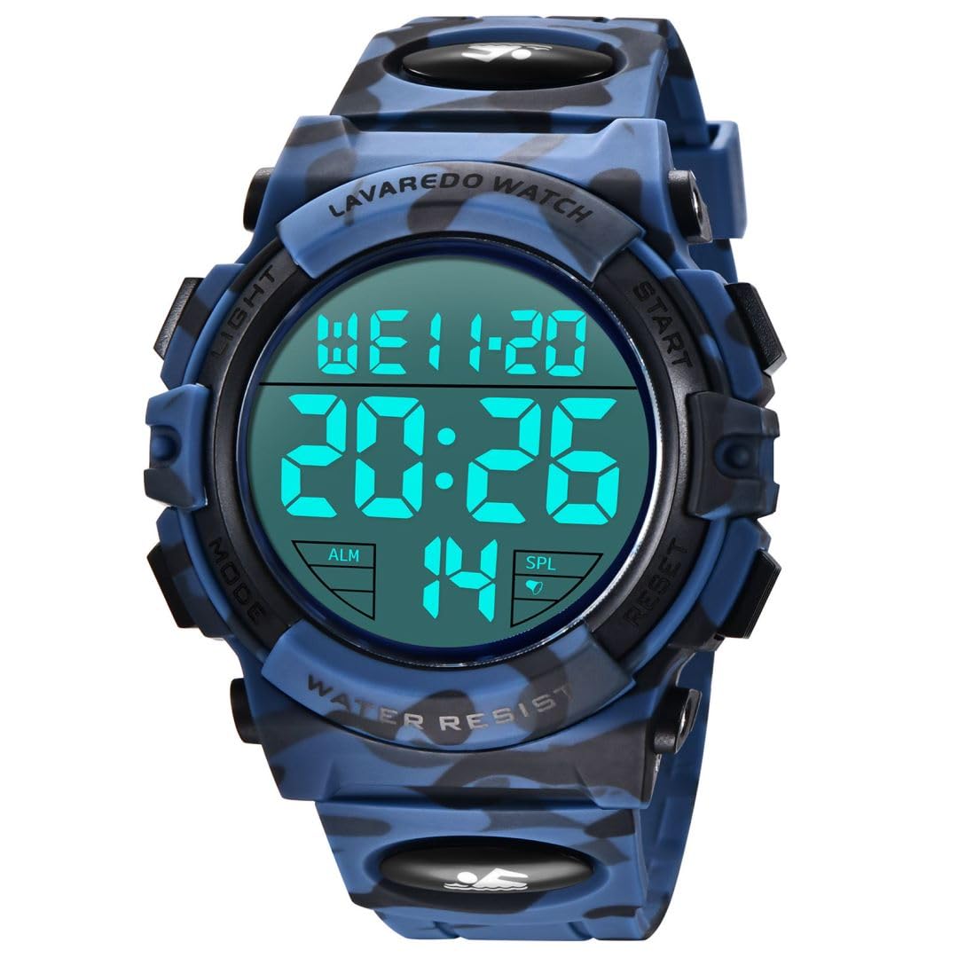 BEN NEVIS Orologio Militare Uomo Analogico-digitale, Sportivo, Con Cronometro E Retroilluminazione LED