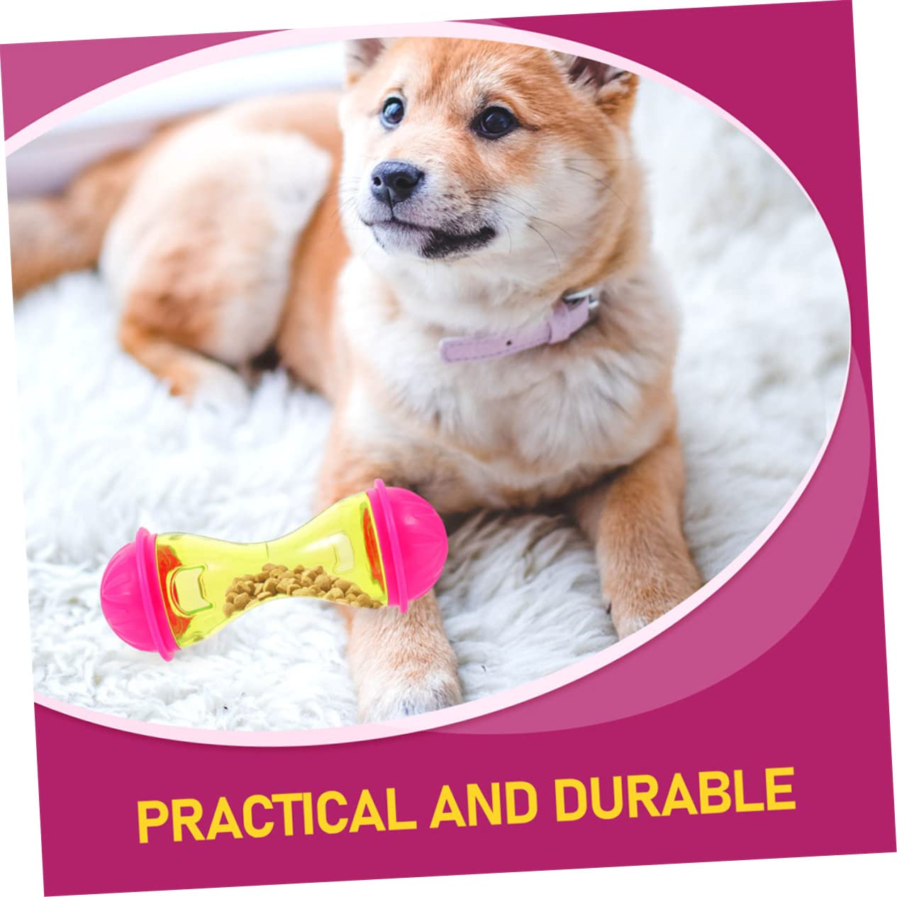 Sosoport 10pezzi Dispenser Di Snack Per Cani e Gatti Gioco Interattivo Premium Design Forma Di Osso e Facile Da Usare e Resistente Adatto Per Cani e Gatti Di Piccole e Medie
