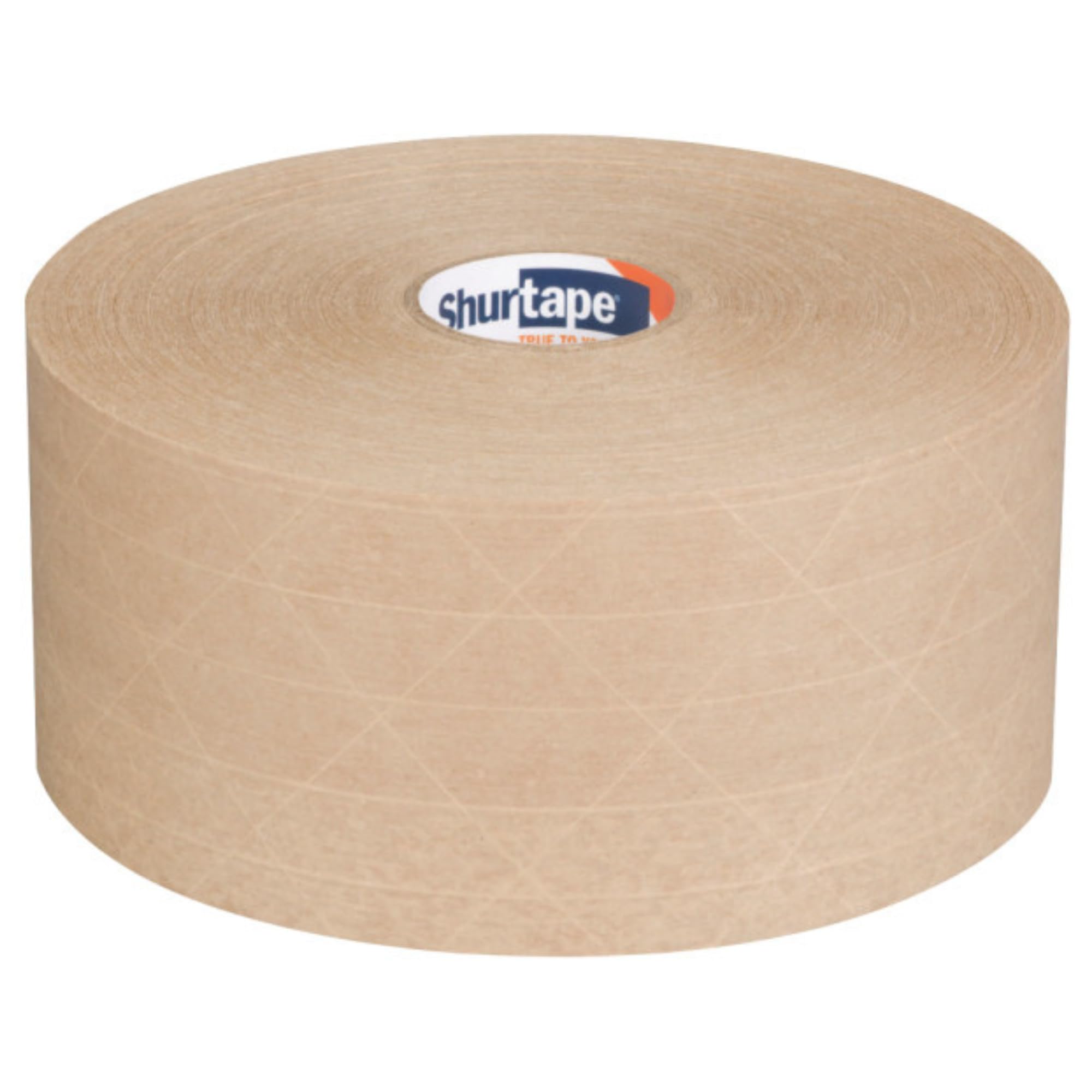 Shurtape Verstärktes Papierband in Produktionsqualität [Wasseraktiviert] (WP-200): 2-3/4 in. x 150 yds. (Natürlich)