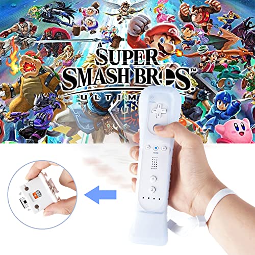 NC 2 Pack Wii Motion Plus Adapter with 2 Silicon Case, for Wii Remote Controller, Motion Plus Adaptor Accelerator,wii Motion Plus Attachment (White) by NC - Image 6