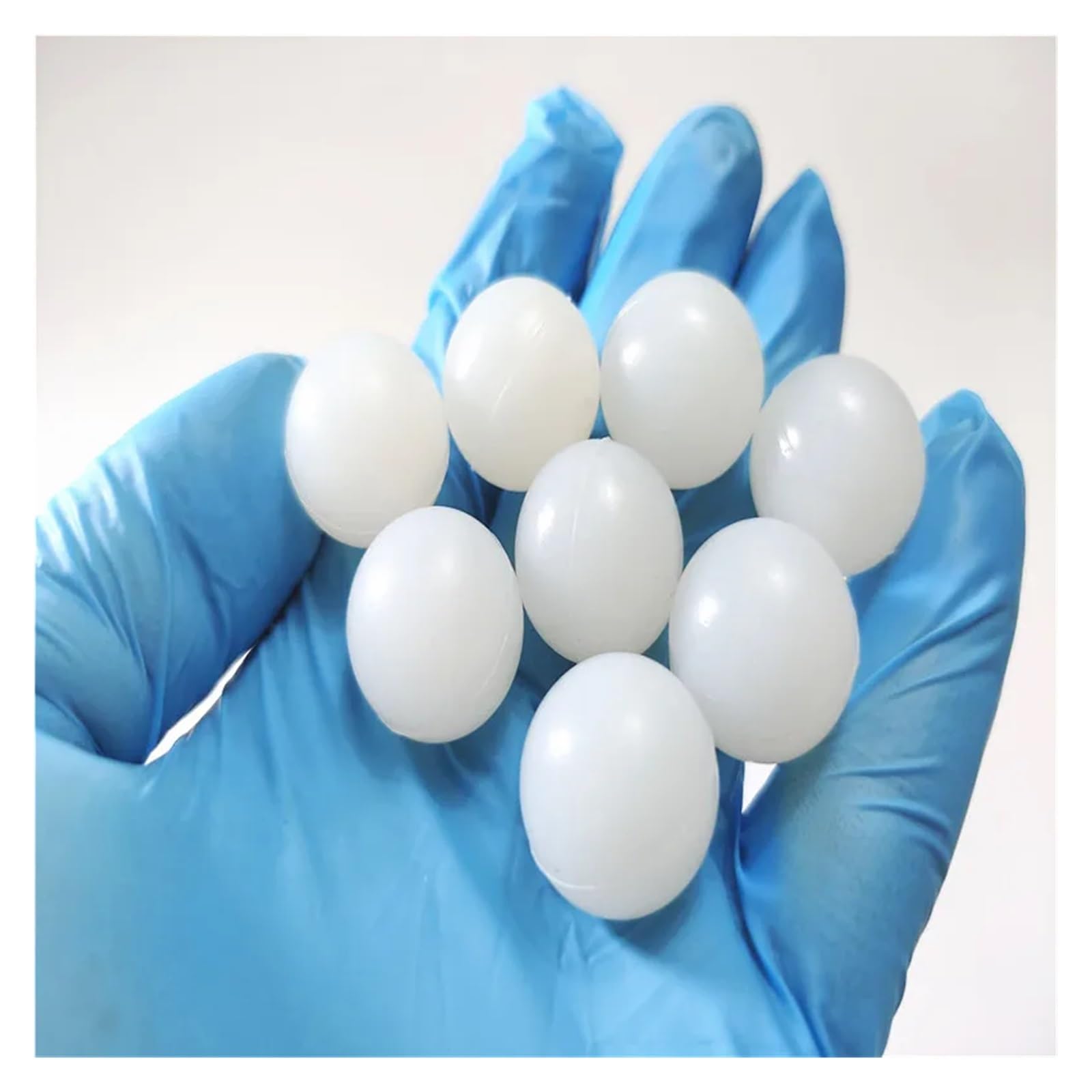 50 sztuk do 500 średnica 2mm 20mm mały biały kolor gumowa kulka silikonowa biała mała piłka odbijająca(White Diameter 18mm,ROUND_QUANTITY 400PCS)
