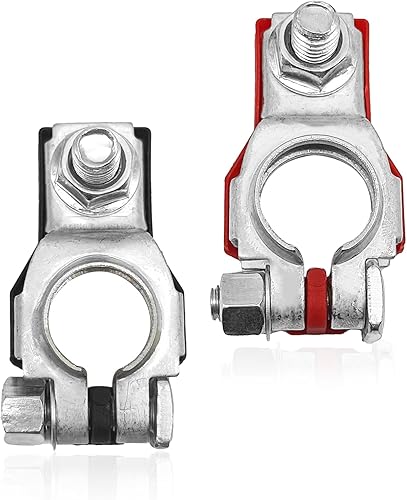 Terminales de batería para Nissan  Positivo y Negativo Compatible con Nissan Infiniti Toyota Lexus 243407F000, 243407F001, 1 par