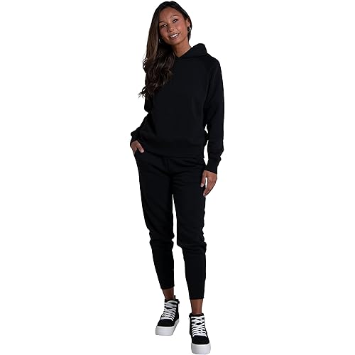 Fruit of the Loom Women's Crafted Comfort Crafted Comfort Joggers & Open Bottom Pants