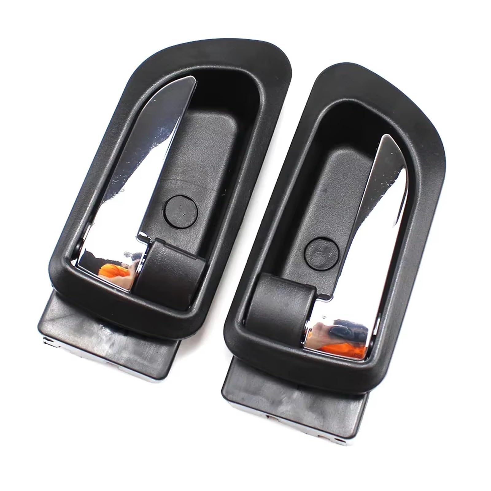 Btnuahq One Color Car Door Handle Interior 2Piece Black Interior Door Handles Inner Inside Door Armest Left Right For Great For Wall Hover H5 Haval H3 H5 Gwm X200 Car Inside Door Handle