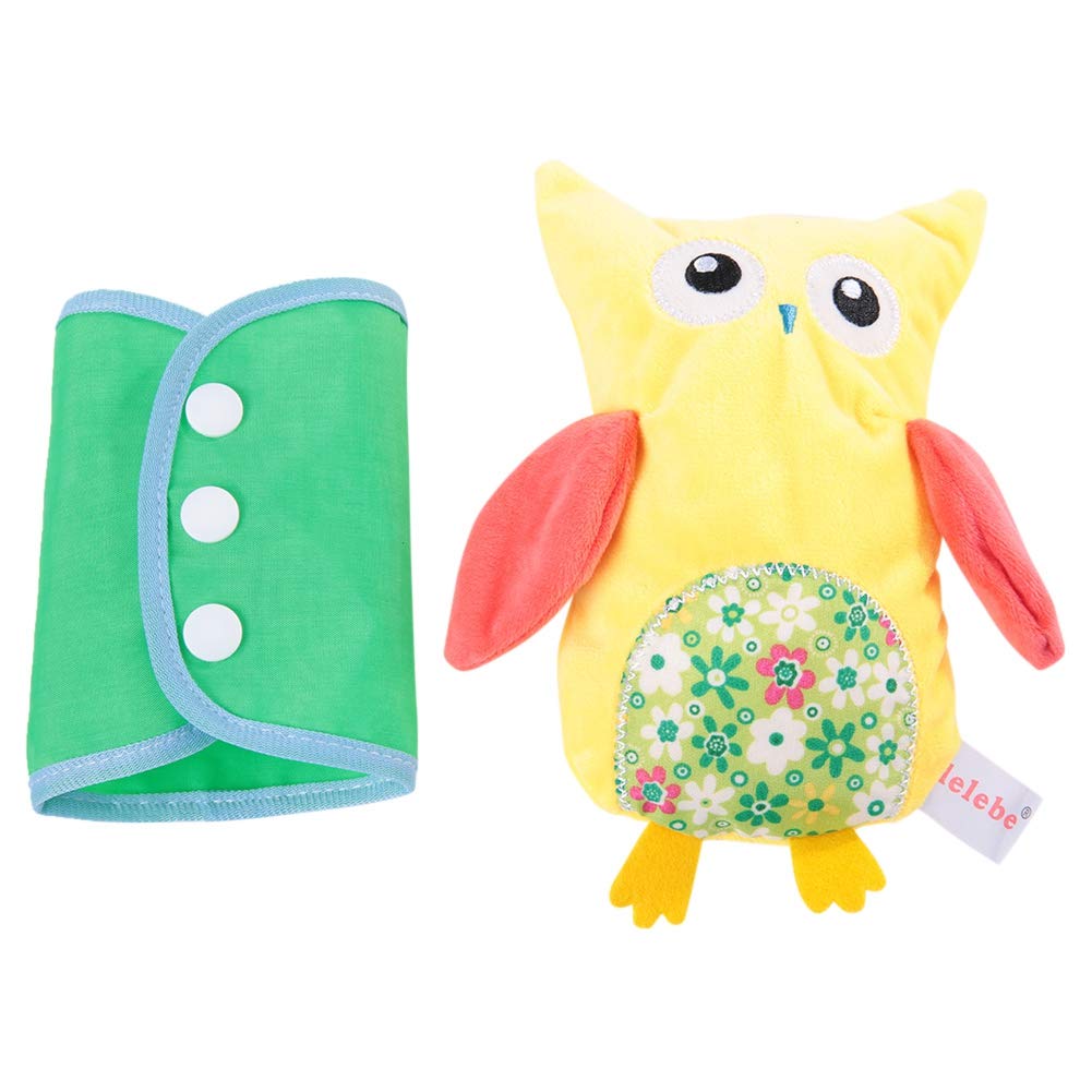 4Pcs Plush Owl Dressing Toy for Early Learning Development Educational Preschool Teaching Aids with Buttons, Laces, Snaps - Image 4