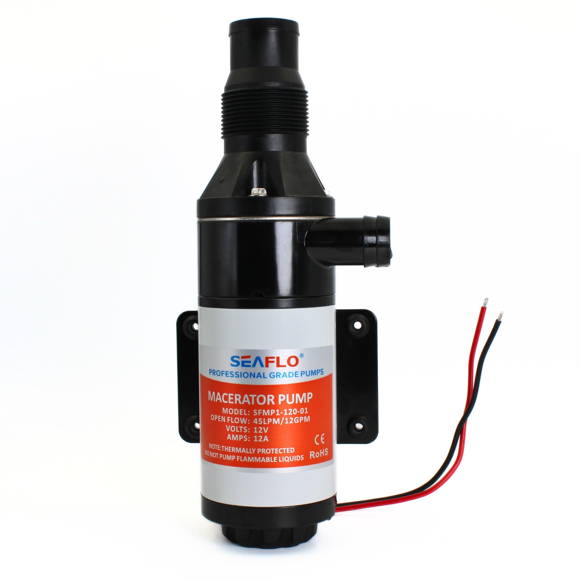 SEAFLO Nouveau système de pompe à broyeur 12 V pour RV Marine Série 01 Moteur amélioré
