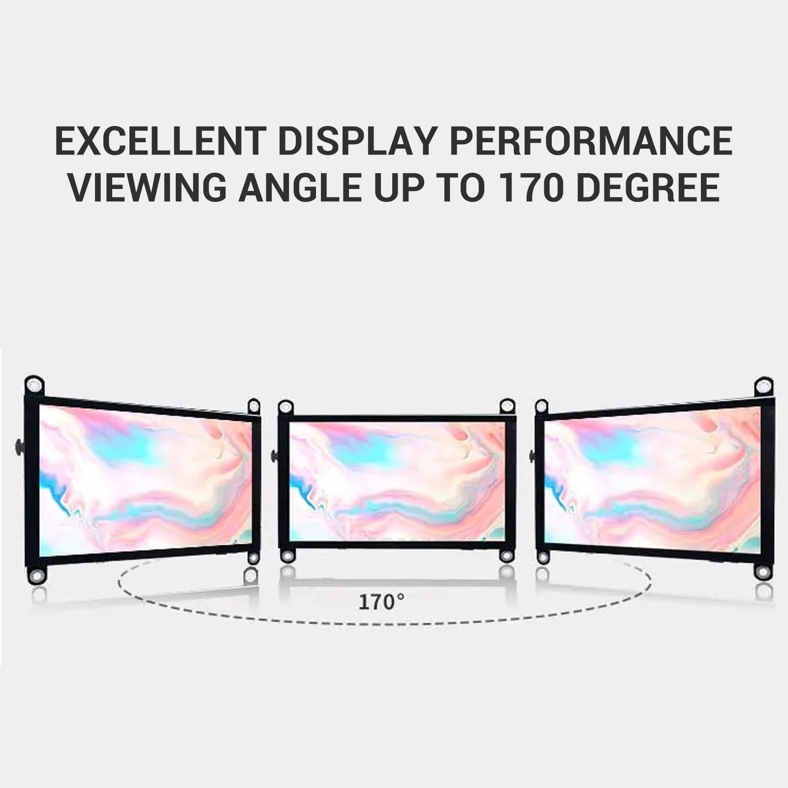 Display Touch Screen IPS da 10,1 Pollici, 1024x600, per Uso