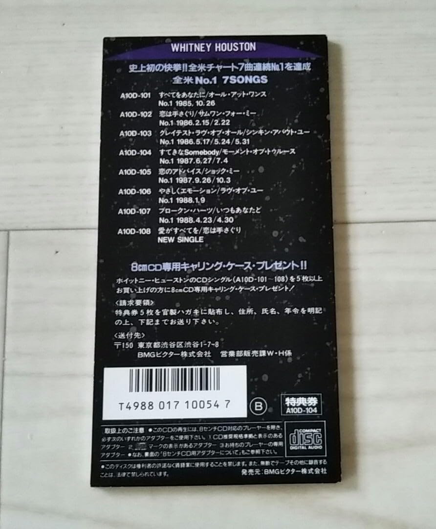 Amazon.co.jp: WHITNEY HOUSTON ホイットニーヒューストン I WANNA 